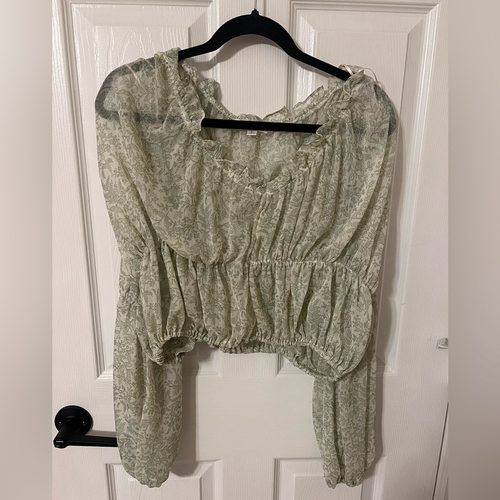 Beautiful green blouse